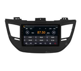 Radio de Coche para Hyundai Tucson Negro Android GPS Bluetooth WiFi USB Dab+ Touchscreen 9" 8core Carplay AndroidAuto