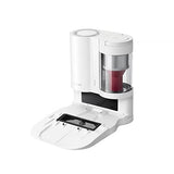 roborock S7 + Estación de Vaciado Automático, Aspiradora Robot Succión HyperForce Mopa Auto-Elevable Agua 300ml y Polvo 470ml, 5200mAh, Blanco, R100011