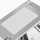 XE02-SP3 SilverStone Technology 2U - Enfriador de CPU para Servidor/estación de Trabajo de Factor de Forma pequeño para zócalos AMD SP3/TR4