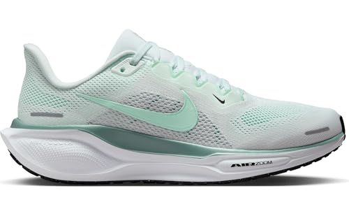 NIKE Pegasus 41, Sneaker Mujer, Espuma de Menta Blanca Platino Puro, 38.5 EU