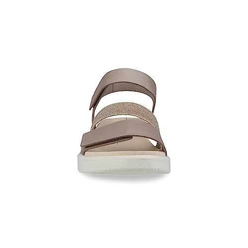 ECCO Flowt, Sandals Mujer, Grey Rose Metallic, 35 EU