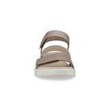 ECCO Flowt, Sandals Mujer, Grey Rose Metallic, 35 EU