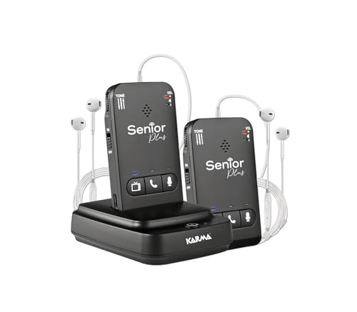 Karma Auriculares de TV con 2 receptores
