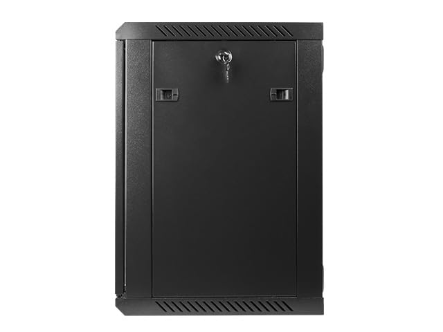 Lanberg - rack cabinets - Lanberg Wall-Mounted Rack 19'' demounted Flat Pack 12u/600x450mm Black