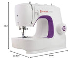 Singer M3505 - Máquina de Coser Portatil, Nuevo Modelo 2020, 34 Puntadas de Costura, útiles, elásticas, decorativas, Automática, Fácil de Usar