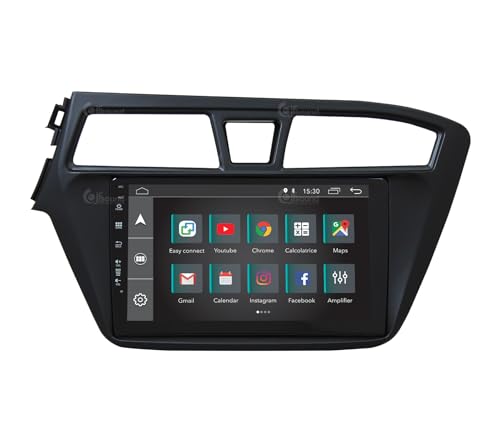 Radio de Coche para Hyundai I20 2015-2018 Android GPS Bluetooth WiFi USB Dab+ Touchscreen 9" 4core Carplay AndroidAuto