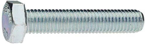 Aparoli SJA-202306-QB Tornillo DIN 933 de 6 Quilates, con Rosca hasta Cabeza, 12,9, Geomet 16 x 50, 200 Unidades