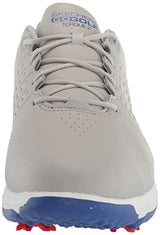 Skechers Go Torque Pro Waterproof Golf Shoe, Zapatillas Hombre, Grey Blue Sole, 44 EU
