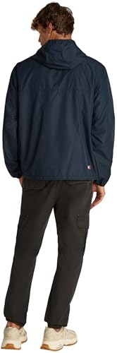 Tommy Jeans Cortavientos Hombre Chicago con capucha, Azul (Dark Night Navy), XXL