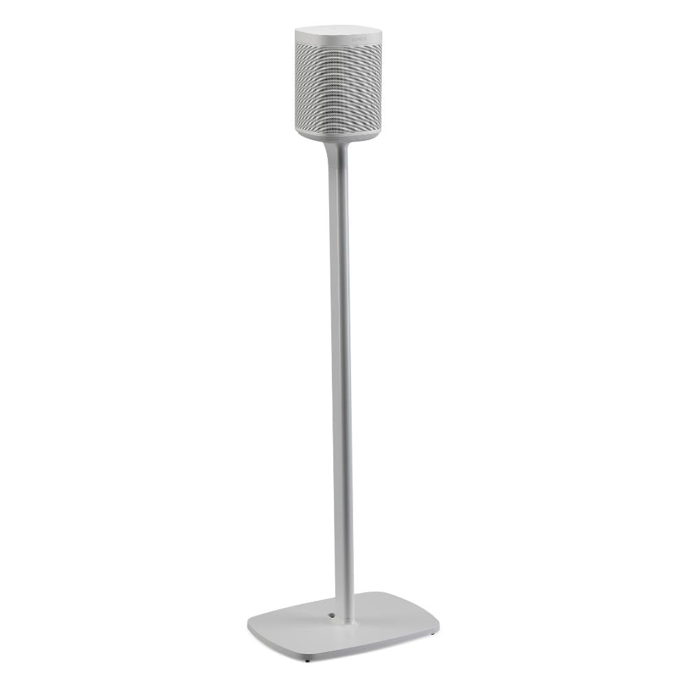 Flexson Soporte de Pie para Sonos One, One SL y Play:1 - Blanco (Par)