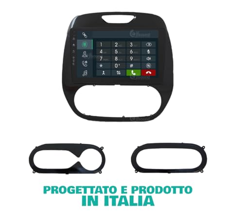 Radio de Coche para Renault Captur 2013-2016 (con medianav o USB Central) Android GPS Bluetooth WiFi USB Dab+ Touchscreen 9" 8core Carplay AndroidAuto