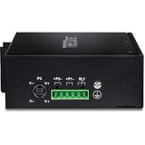 TRENDnet, TI-G162, Switch DIN-Rail Gigabit Industrial de 16 Puertos, 14 Puertos Gigabit, 2 Ranuras SFP Gigabit, Capacidad de conmutación de 32 Gbps