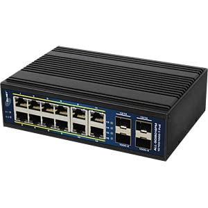12 4P ALLNET ALL-SGI8016PM POE M industrial