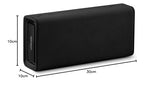 Urbanista Brisbane Plus Altavoz Bluetooth 5.3, Altavoz Portátil con Emparejamiento de Sistema para Reproducción Estéreo, Reproducción de 60 Horas, Resistencia IPX5, Carga USB C, Negro Medianoche