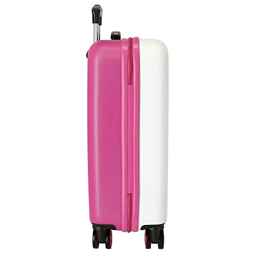 Disney Have a Good Time Minnie So Beautiful Juego de Maletas Rosa 55/65 cms Rígida ABS Cierre de combinación Lateral 56L 6 kgs 4 Ruedas Dobles Equipaje Mano