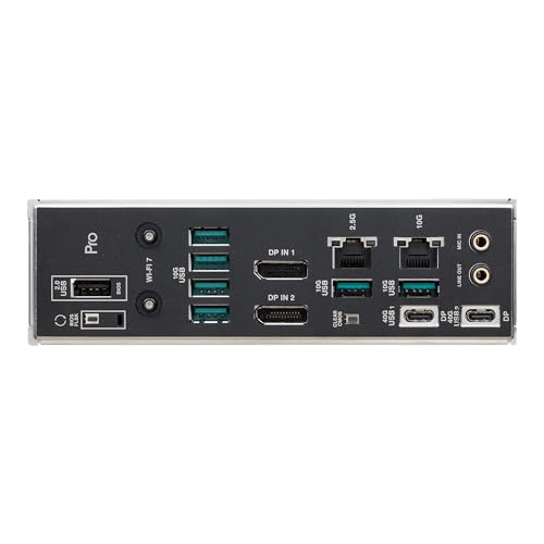 ASUS Pro WS TRX50-SAGE WiFi A, Placa Base AMD, Socket AMD sTR5 para CPU de hasta 96 núcleos, 36 etapas de alimentación, Ranura DDR5 ECC R-DIMM, Tres Ranuras M.2, Tres Ranuras PCIe 5.0, USB-C 20 Gbps