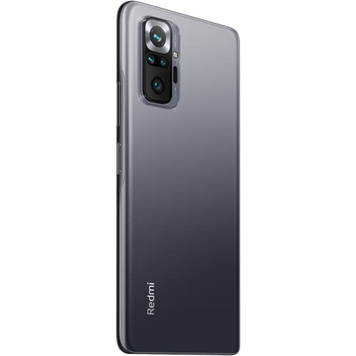 Xiaomi Redmi Note 10 Pro Smartphone Pantalla de 6.67” 120Hz AMOLED, Snapdragon 732G, Cuádruple Cámara de 108MP, 5020mAh + Mi In Ear Black, Color Onyx Gray, 8 + 128 GB