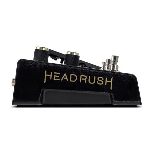 HeadRush Flex Prime - Pedal Multiefectos para Guitarra y Bajo y Procesador de Modelado de Amplis con Pantalla Táctil, Looper, WiFi, Bluetooth y USB