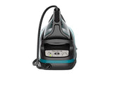 Rowenta Compact Steam Pro DG7623 Centro de planchado, 6.3 bares de presión, golpe de vapor de 325 g/minuto, suela antiarañazos deslizante, sistema eco, Color Azul/Negro