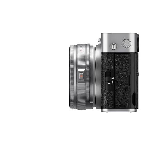 FUJIFILM X-E5 + XF23mm F2.8 R WR Kit con Objetivo, Plata.