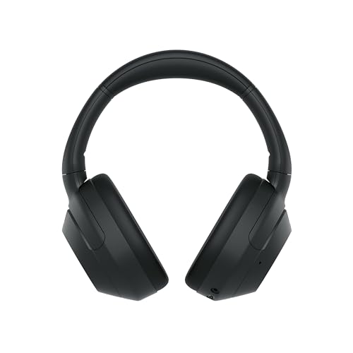 Sony ULT Wear, Auriculares inalámbricos Bluetooth con ULT Power Sound, Ultimate Deep Bass, Noise Cancelling, Calidad de Llamada nítida, hasta 30 Horas de autonomía de la batería, iOS y Android, Negro