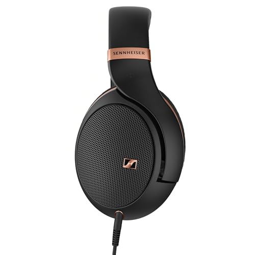 Sennheiser Auriculares con Cable HD 505 SE - Auriculares circumaurales con Sonido y Graves, Diadema más cómoda para Escuchar música - Cable de 1,8m, Funda con cordón - Edición Cobre