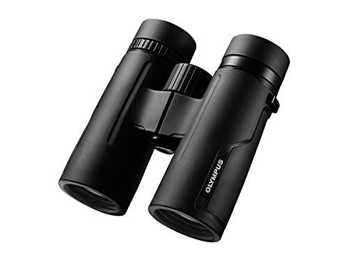 Olympus Prismáticos 8x42 PRO Visión natural, clara, luminosa, robustos, resistentes agua/niebla/repelente de aceite, sencillo - para viajar, hacer senderismo, deportes, observación a corta distancia