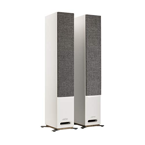 Jamo S 809 240W Blanco Altavoz - Altavoces (Alámbrico, 240 W, 37-26000 Hz, 8 Ω, Blanco)