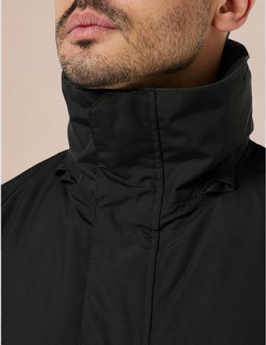 Helly Hansen W Aden Insulated Coat, Chaqueta Deportivas Para Hombre, Negro (Black), L