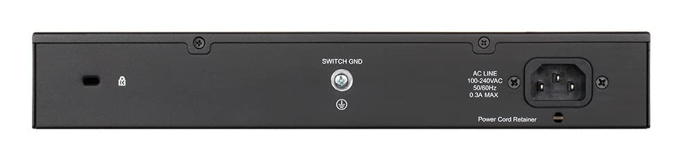 D-Link DGS-1100-24V2/E, Switch Smart 24 Puertos Gigabit, RJ-45, Gestión Web, Layer 2, VLAN, sobremesa, IGMP Snooping, VoIP VLAN, QoS, Seguridad Red, Montaje Rack - Cable de alimentación UE, Negro