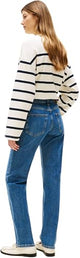Tommy Hilfiger Vaqueros Mujer Classic Straight Fit, Azul (Nos Mid Blue), 30W/25L