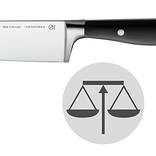 WMF 1891749992 Grand Class Performance Cut - Juego de Cuchillos de Cocina con Bloque Organizador (6 Piezas)