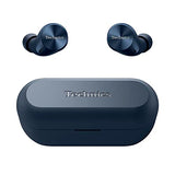 Technics EAH-AZ60M2EA Auriculares Inalámbricos Cancelación De Ruido, Bluetooth Multipunto 3 Dispositivos, Cómodos Intraurales, Carga Inalambrica, Azul Medianoche