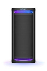 Sony ULT Tower 9AC, Altavoz Bluetooth definitivo para Fiestas, alimentación de Red, 2 Modos ULT Power Sound, Altavoz X-Balanced, iluminación y Sonido 360, entradas de Karaoke, Negro