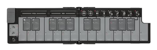Korg nanoKEY Fold - Controlador de Teclado MIDI Plegable de 25 Teclas con USB-C y TRS-MIDI - Negro