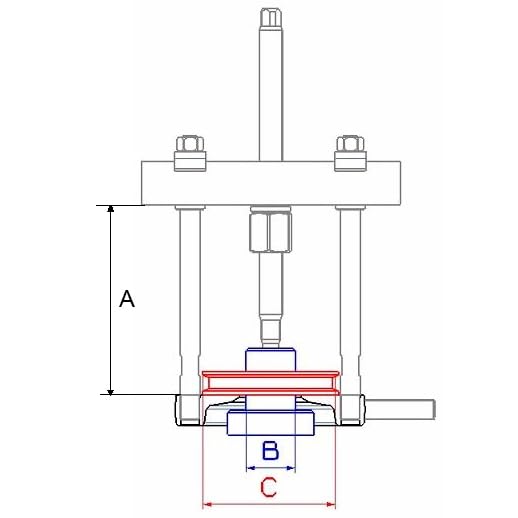 CONJUNTO EXTRACTOR FORZA 1110S- GUILLOTINA 1204B