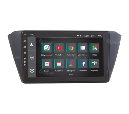Radio de Coche para Skoda Fabia 2015 Android GPS Bluetooth WiFi USB Dab+ Touchscreen 9" 4core Carplay AndroidAuto