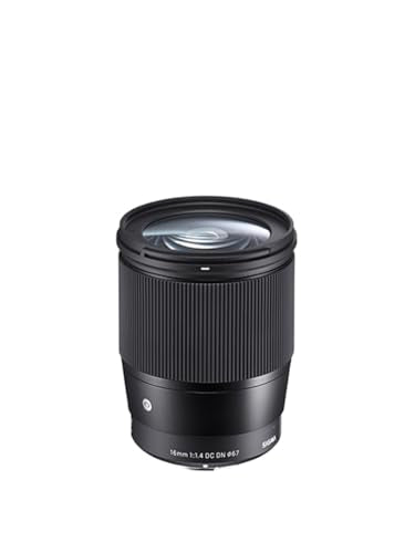 Sigma 16 mm F1.4 DC DN Contemporary - Objetivo para Sony E, color negro