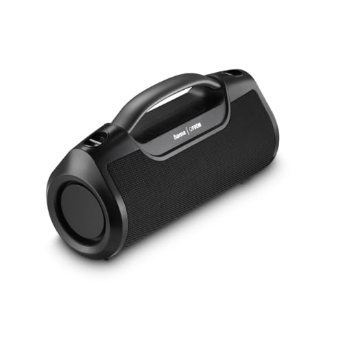 Hama Altavoz Bluetooth, Exterior, 60 W (Resistente al Agua IPX6, 12 Horas de duración de la batería, Pro Sound, Powerpack, Bluetooth USB, Caja de música Bluetooth, Caja de Fiesta Bluetooth, Altavoz