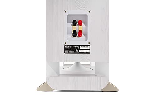 POLK AUDIO Signature Elite ES60 - Altavoz de Suelo HiFi de Alta resolución para Cine en casa, Certificado de Alta resolución, Compatible con Dolby Atmos y DTS:X (PC), Color Blanco