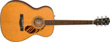 Fender Orquesta PO-220E, diapasón Ovangkol, natural con estuche