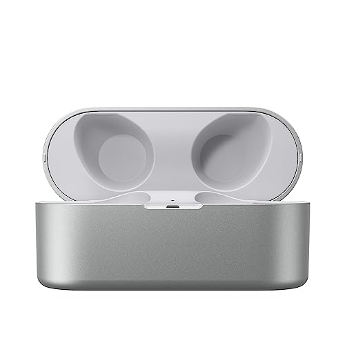 Technics EAH-AZ40M2ES Auriculares Inalámbricos con Cancelación De Ruido, Bluetooth Multipunto 3 Dispositivos, Cómodos Intraurales, Micrófono Integrado, Ajuste personalizable, Plata