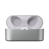 Technics EAH-AZ40M2ES Auriculares Inalámbricos con Cancelación De Ruido, Bluetooth Multipunto 3 Dispositivos, Cómodos Intraurales, Micrófono Integrado, Ajuste personalizable, Plata