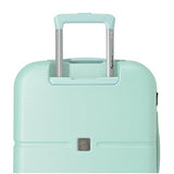 Pepe Jeans Chest Maleta de cabina azul 40x55x20 cms Rígida ABS Cierre TSA integrado 37L 2,74 kgs 5 Ruedas dobles Equipaje de Mano