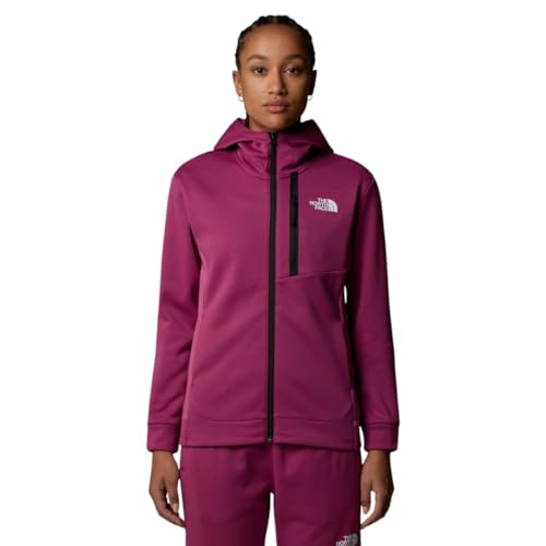 THE NORTH FACE NF0A893UA6I W MA FZ Fleece Sweatshirt Mujer Cyber Berry/Lively Berr Tamaño M