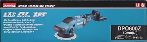 MAKITA DPO600Z PULIDORA ROTORBITAL BL 18V LXT 150MM, Multicolor (sin batería y cargador)