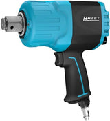 HAZET Llave de impacto neumática 9014TT I Par de apriete: 4100 Nm I Baja vibración I Manejo con una sola mano I Motor neumático de 8 palas I Accionamiento cuadrado 25 mm I Tecnología Twin-Turbo