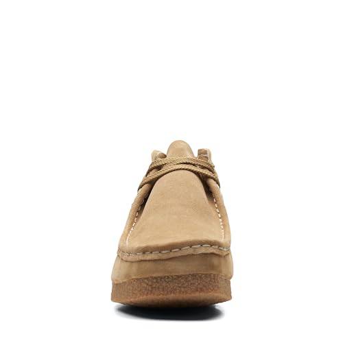 Clarks Shacre Boot, Botas modelo Chukka para Hombre, Beige Dark Sand, 39.5 EU