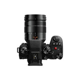 Panasonic LUMIX DC-G9M2LE Cámara Micro Cuatro Tercios sin Espejo, Lente Leica DG Vario-Elmarit 12-60mm F2.8-4.0, 25.2MP, 4K 120p/100p y 5.7K 30p/25p, Híbrido De Fase, WiFi, Bluetooth, HDMI, Negro