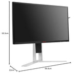 AOC Monitor AGON AG251FZ - 25" Full HD, 240Hz, 1ms, TN, FreeSync Premium, 1920x1080, 400 cd/m, D-SUB, DVI, HDMI 2x2.0, Displayport 1x1.2